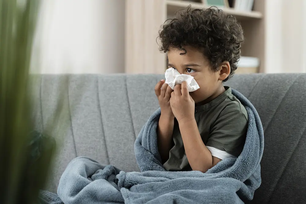 Alergias respiratórias em crianças